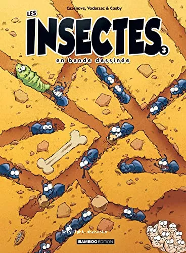 Les insectes en bande dessine