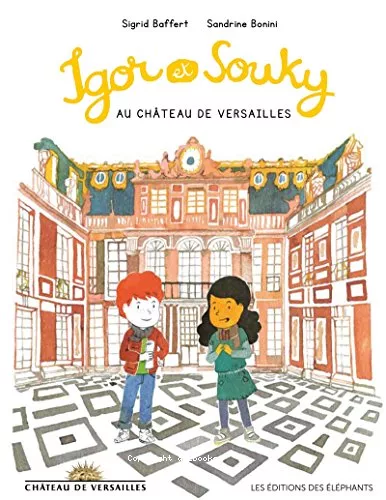 Igor et Souky au chteau de Versailles