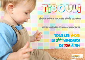 Tibouli : séance pour les bébés lecteurs