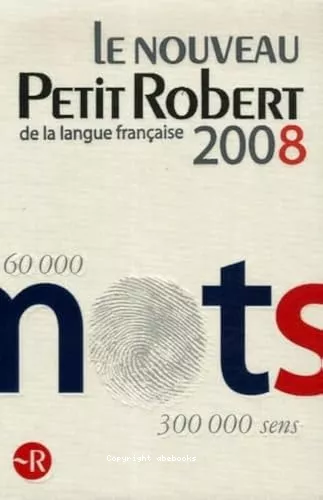 Le nouveau petit Robert