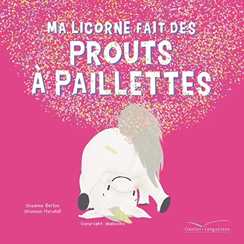 Ma licorne fait des prouts  paillettes