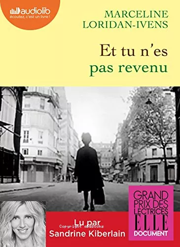 Et tu n'es pas revenu