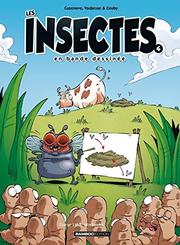 Les insectes en bande dessine