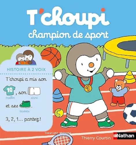 T'choupi champion de sport