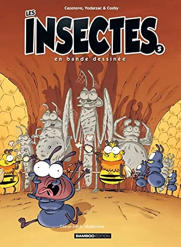 Les insectes en bande dessin�e