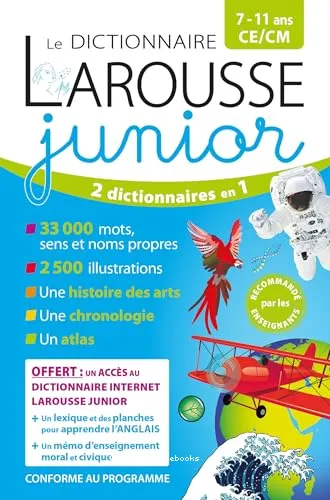 Le dictionnaire Larousse junior